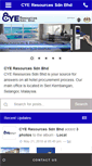 Mobile Screenshot of cyeresources.com